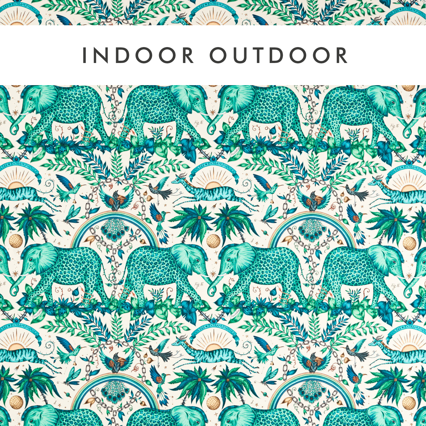 Zambezi Indoor Outdoor Green