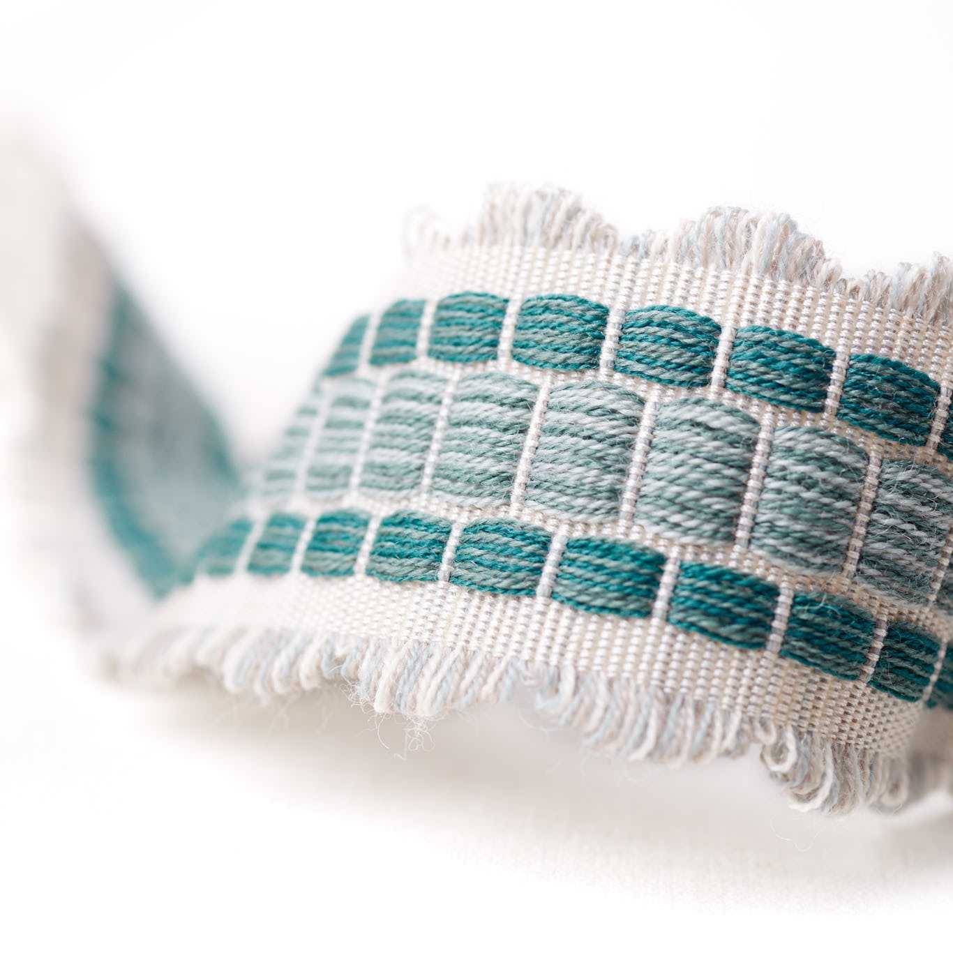 Melmerby Fan Braid Blue Clay