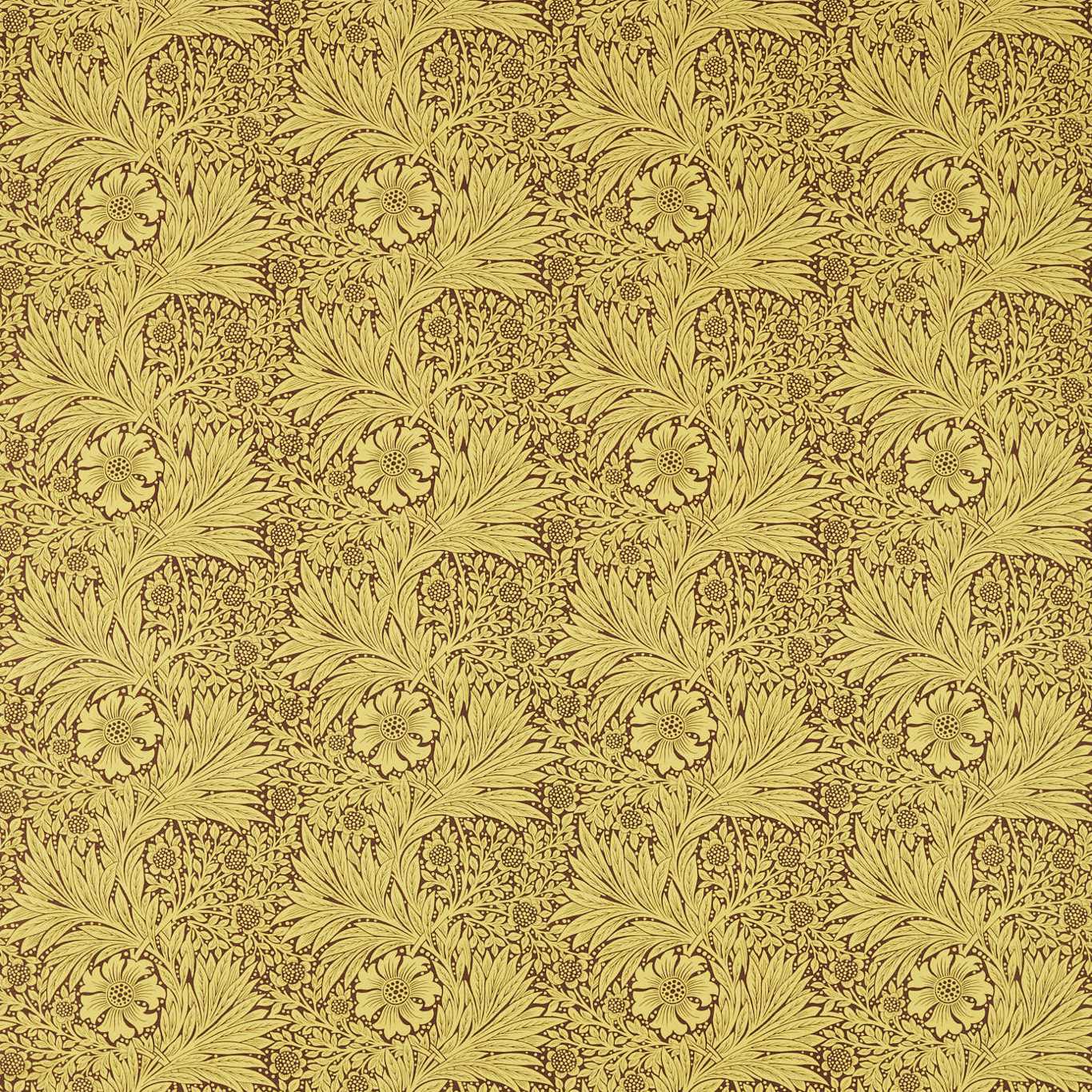 Marigold Summer Yellow/Chocolate