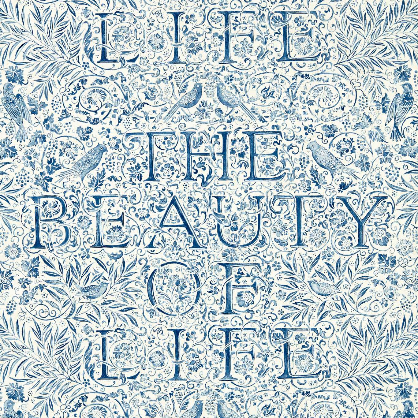 The Beauty Of Life Wallpaper Indigo