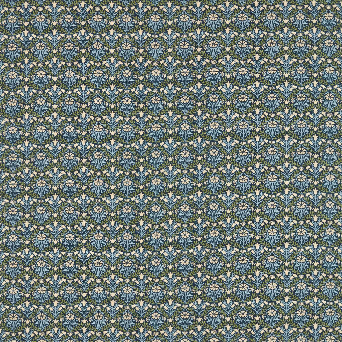Bellflowers Indigo/Thyme