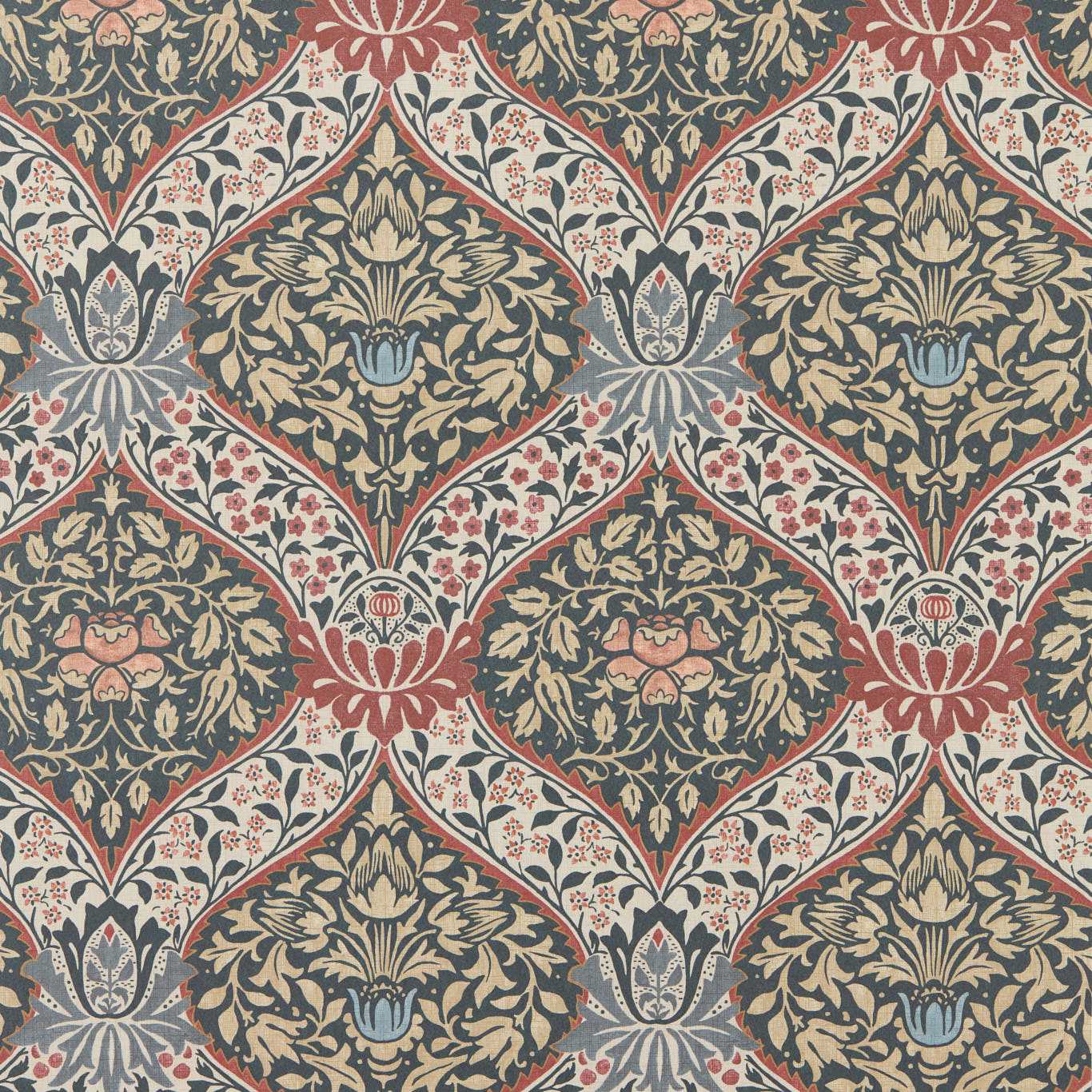 Norbury Brick/Teal