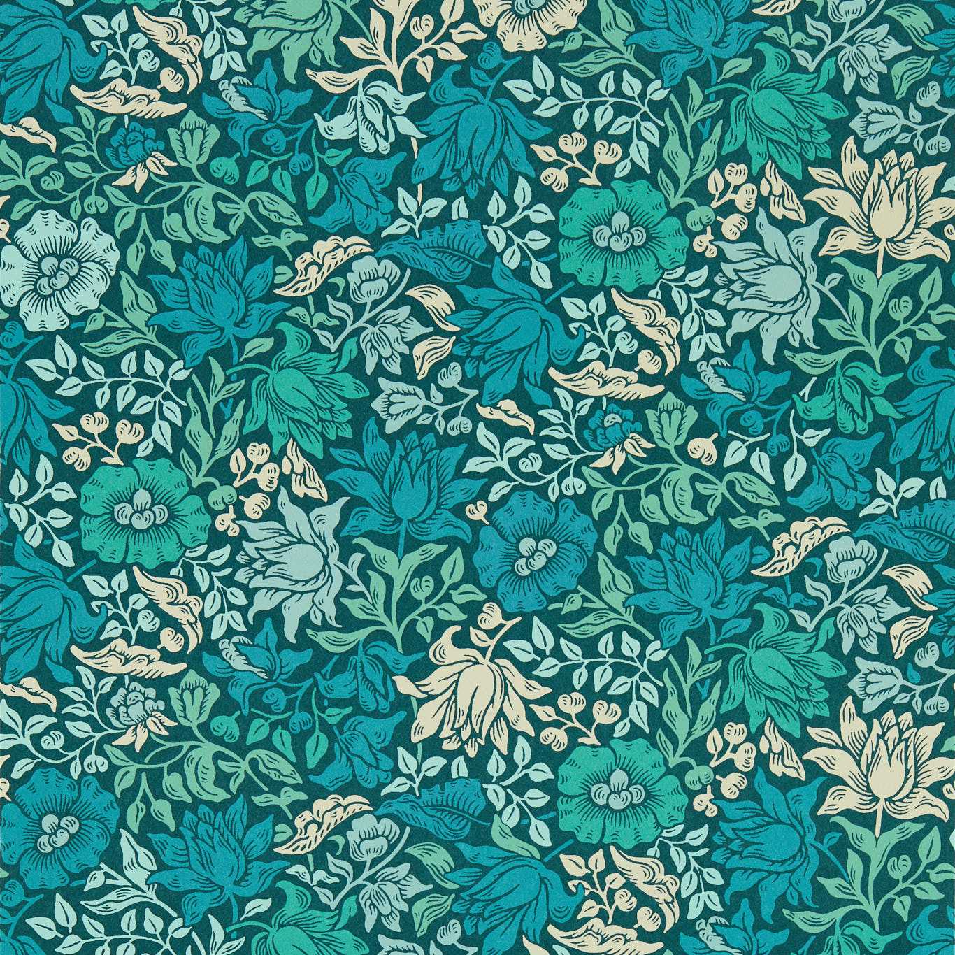 Mallow Teal